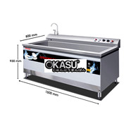 Máy Rửa Chén Công Nghiệp Siêu Âm Texgio TGU-1500XS