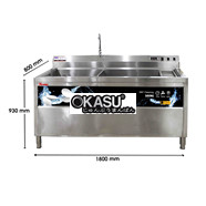 Máy Rửa Bát Công Nghiệp Texgio TGU-1800XD