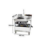 Máy Rửa Chén Bát Công Nghiệp Texgio TGU-800XS