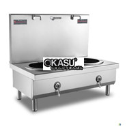  Bếp hầm điện từ 2 họng Mantrue ZT2-C30A