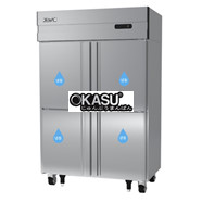 Tủ đông inox 4 cánh Kistem KIS-XD45F (820 Lít)