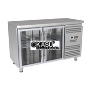 Bàn mát 2 cánh kính Kistem KIS-XFT13RG quạt gió