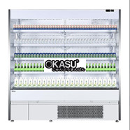 Tủ Trưng Bày Siêu Thị Dung Tích 920L, Thiết Kế 8 Tầng Cửa Hở KISTEM KIS-XO18RY