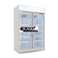 Tủ Mát Trưng Bày Dung Tích 1310L, Cửa Tự Đóng, Có Điện Trở Sưởi KISTEM KIS-XS130R2