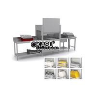 Máy rửa chén băng chuyền Niagara 2150