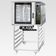 Lò nướng điện đối lưu có giá đỡ Homat HM-705E+10T