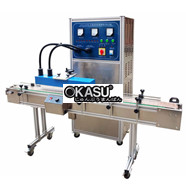 Máy dán màng seal tự động làm mát bằng nước LGYS-2500B (có băng tải)