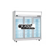 Tủ đông 3 cánh kính Berjaya 3D/DF-SM-EV