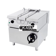 Chảo nghiêng tay quay Ozti OTG 100 dùng gas