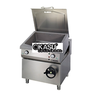Chảo nghiêng tay quay Ozti OTG 50 dùng gas