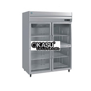 Tủ mát đứng 4 cánh kính sưởi Hoshizaki HR-146MA-SG 