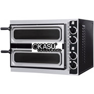 LÒ NƯỚNG BÁNH PIZZA DẠNG TẦNG PRISMAFOOD BASIC 2/40 GLASS 4T