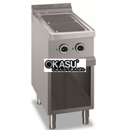 BẾP ĐIỆN 2 HỌNG VUÔNG CÓ CHÂN TỦ MBM MG7E277Q