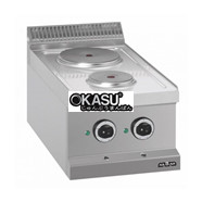 BẾP ĐIỆN 2 HỌNG TRÒN CÓ CHÂN TỦ MBM MG7E277