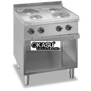 BẾP ĐIỆN 4 HỌNG TRÒN CÓ CHÂN TỦ MBM MG7E477