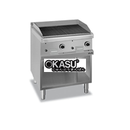 BẾP NƯỚNG THAN DÙNG GAS – CÓ CHÂN TỦ MBM MG7GPL877G