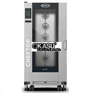 Lò Nướng Đối Lưu 20 khay GN1/1 Unox Cheftop MIND.Maps Plus XEVL-2011-YPRS