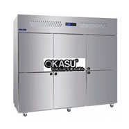 Tủ đông mát 6 cánh Hisakage CT-SCP-180