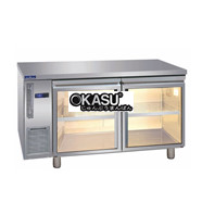 Bàn mát 2 cánh kính Hisakage LRCG-120