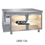 Bàn mát 2 cánh kính Hisakage LRVG-136