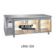 Bàn mát 3 cánh kính Hisakage LRVG-200