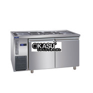 Bàn mát Salad 2 cánh Hisakage CS-120W