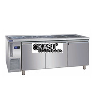 Bàn mát Salad 3 cánh Hisakage CS-180W