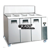 BÀN MÁT SALAD DẠNG NẰM 1,8M FUJI AIR FSR18-3