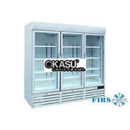 Tủ đông đứng 3 cánh kính Firscool G-D1400