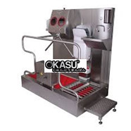 Trạm vệ sinh có bàn chải đế giày HGX-108