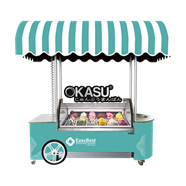 Xe đẩy di động bán kem Easybest Ice Cart Sunny 12 