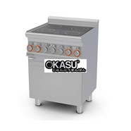 Bếp điện từ ba pha có lò nướng Lotus CFMC4-66ET