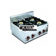 Bếp âu 4 đầu đốt dùng gas Lotus PC-8G