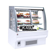 Tủ trưng bày bánh kem kính cong mở cửa trước Bestcool BCE-5R