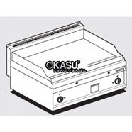 Bếp rán phẳng mạ crom Superchrome Lotus FTL-8GS