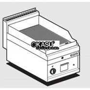 Bếp rán có rãnh mạ crom Superchrome Lotus FTR-4GS