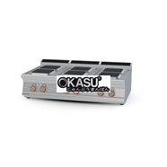 Bếp điện 6 mâm nhiệt vuông Lotus PCQT-712ET