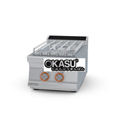 Bếp âu 2 đầu đốt dùng gas Lotus PCT-74GP