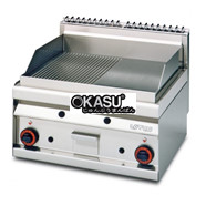 Bếp chiên phẳng dùng gas 1/2 rãnh + 1/2 nhẵn Lotus FTLR-6G