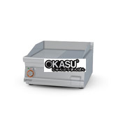 Bếp rán điện 1/2 rãnh + 1/2 mạ crom mịn Superchrome Lotus FTLRT-76ETS