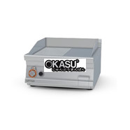 Bếp rán gas 1/2 rãnh + 1/2 mặt nướng mạ crom mịn Superchrome Lotus FTLRT-76GS