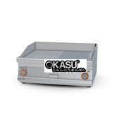 Bếp rán điện 1/2 rãnh + 1/2 mạ crom mịn Superchrome Lotus FTLRT-78ETS