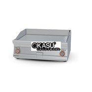 Bếp rán điện có rãnh mạ crom Superchrome Lotus FTRT-78ETS