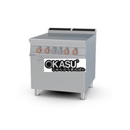 Bếp âu 4 đầu đốt kèm lò nướng điện Lotus CFC4-98ET