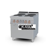 Bếp âu 4 đầu đốt kèm lò nướng điện Lotus CFV4-98ET