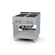 Bếp âu 4 họng trên tủ dùng điện Lotus PCQ-98ET