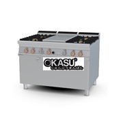 Bếp gas kèm lò nướng điện Lotus TPF4-912GE