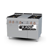 Bếp gas kèm lò nướng điện Lotus TPF4-912GEV