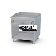 Bếp chiên điện mặt kính mạ crom trên tủ mở Lotus FTL-98ETSS