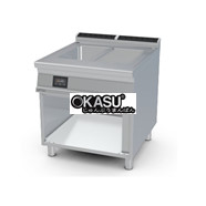 Bếp Bain marie điện cảm ứng trên tủ mở Lotus BM-98ETT